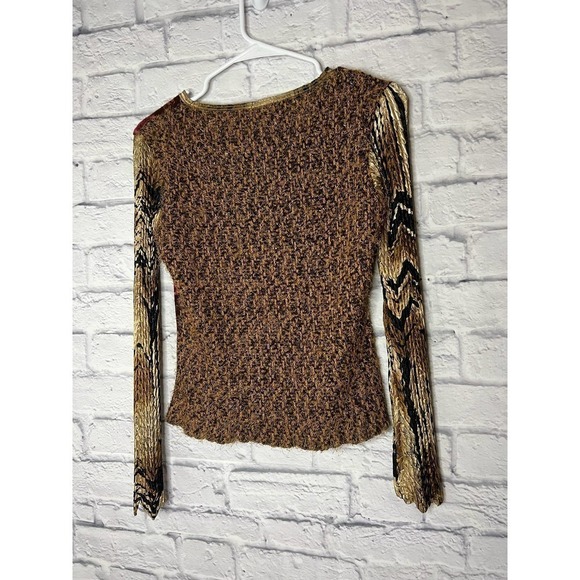 Alberto Makali Vintage floral long sleeve blouse size M. - Picture 6 of 7